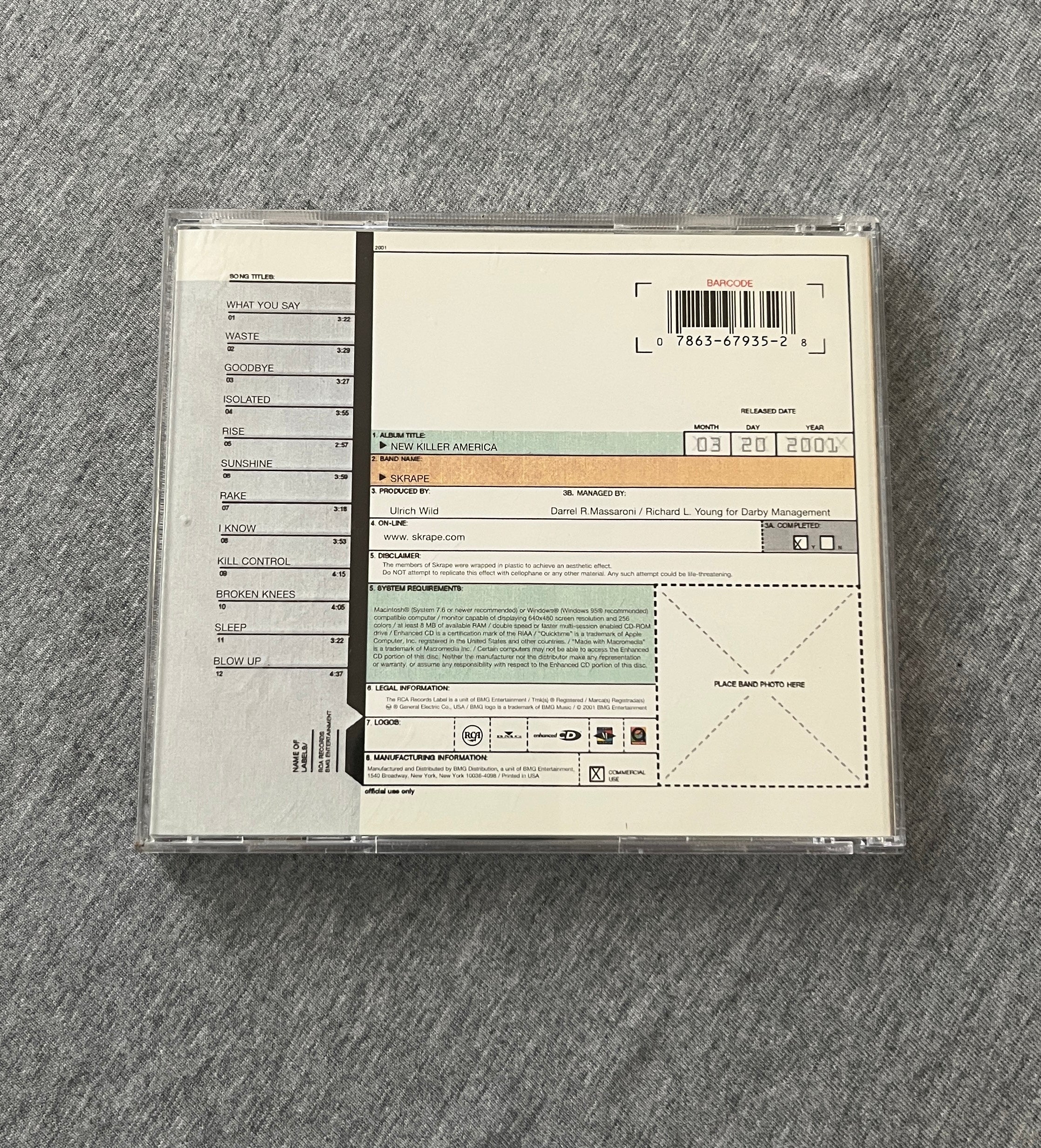 Skrape - New Killer America